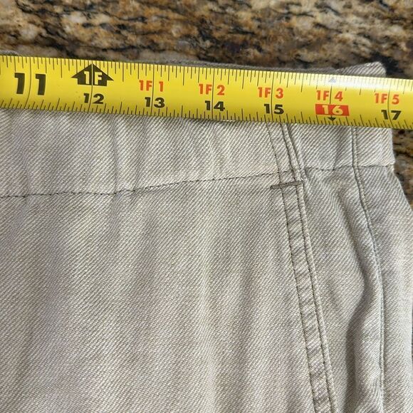 Tommy Bahama Linen Blend Straight Leg Pants In Sandbar Size L - Picture 8 of 10